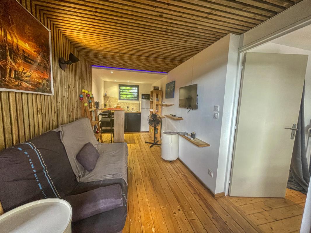 Location villa avec piscine Saint François Guadeloupe-bungalow vue ensemble