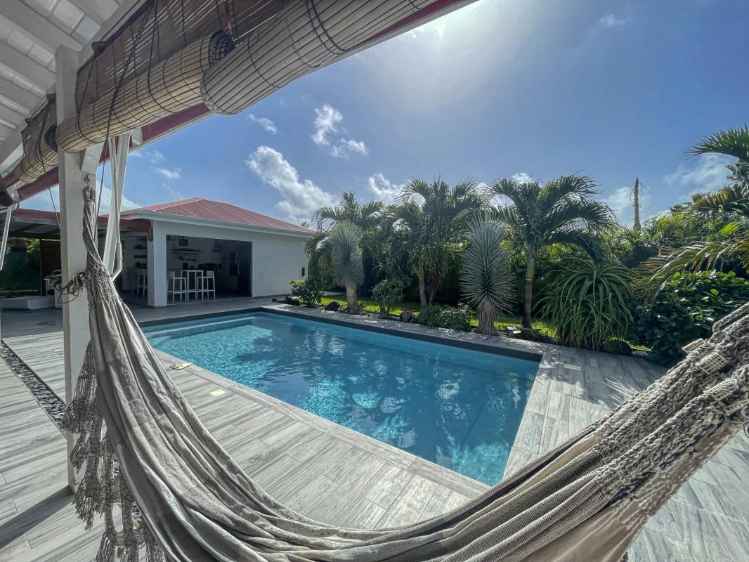 Location villa avec piscine Saint François Guadeloupe_ Piscine