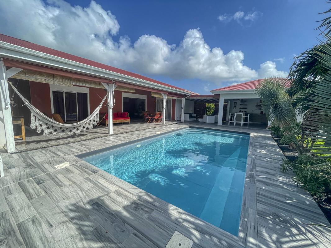 Location villa avec piscine Saint François Guadeloupe_ Piscine