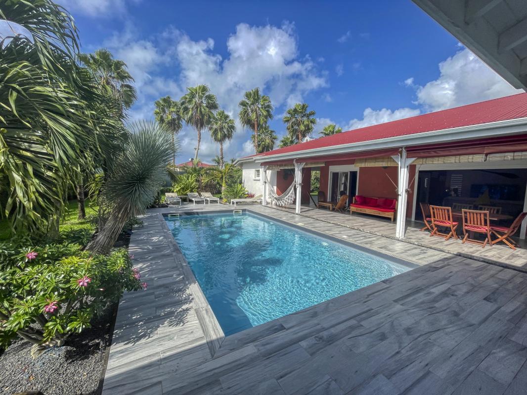 Location villa avec piscine Saint François Guadeloupe_ Piscine
