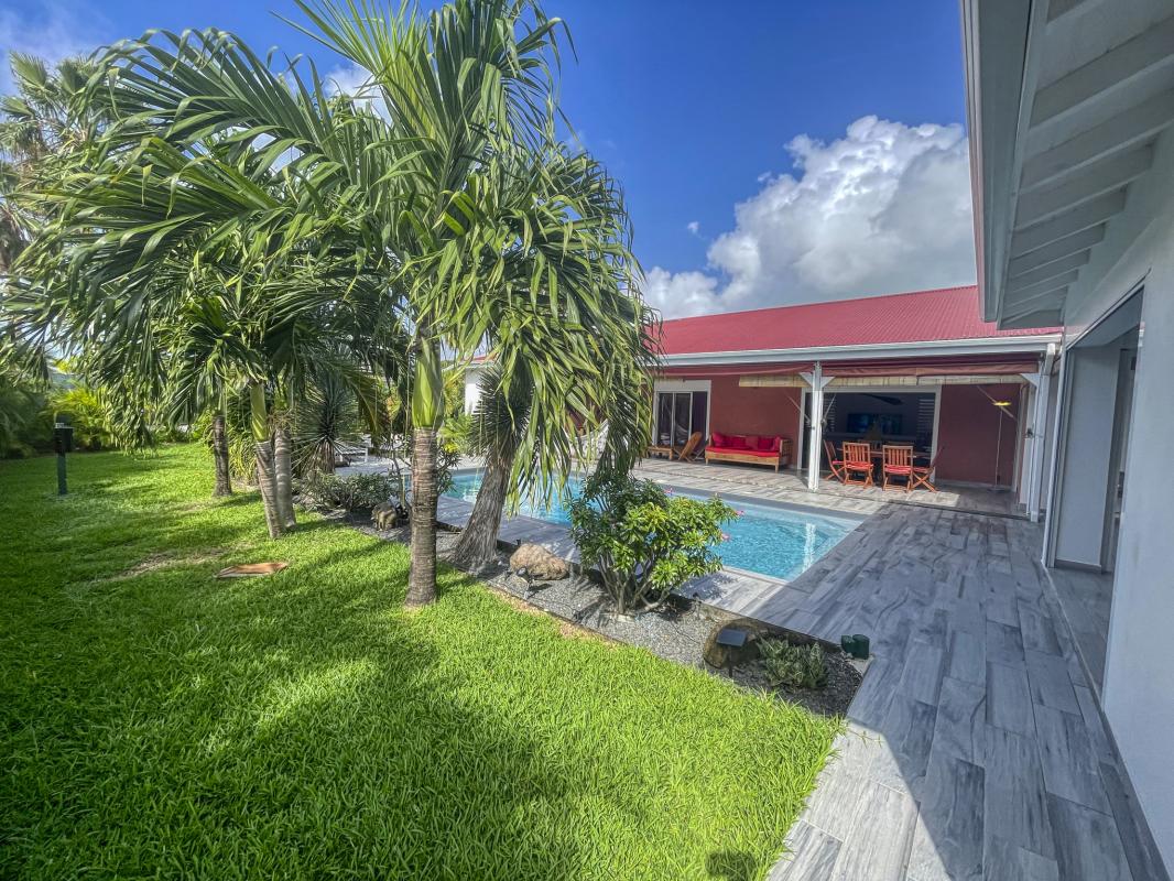 Location villa avec piscine Saint François Guadeloupe_Piscine