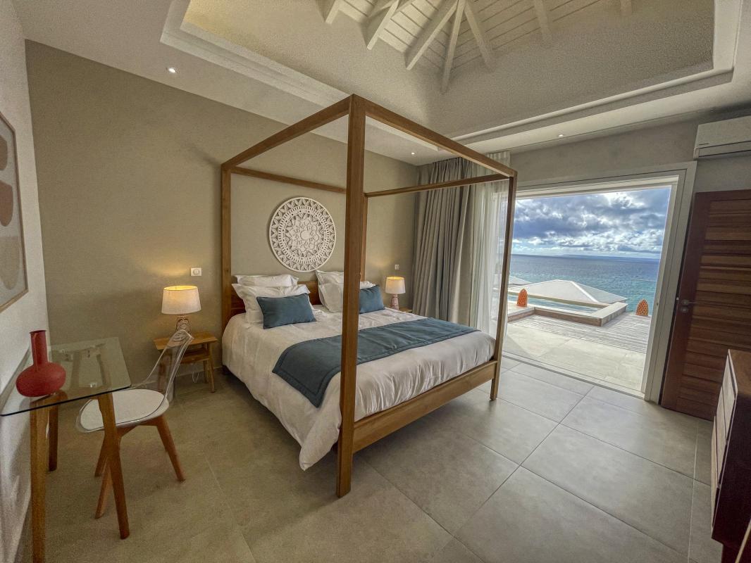 Location villa avec piscine Saint François Guadeloupe_ Chambre 1 