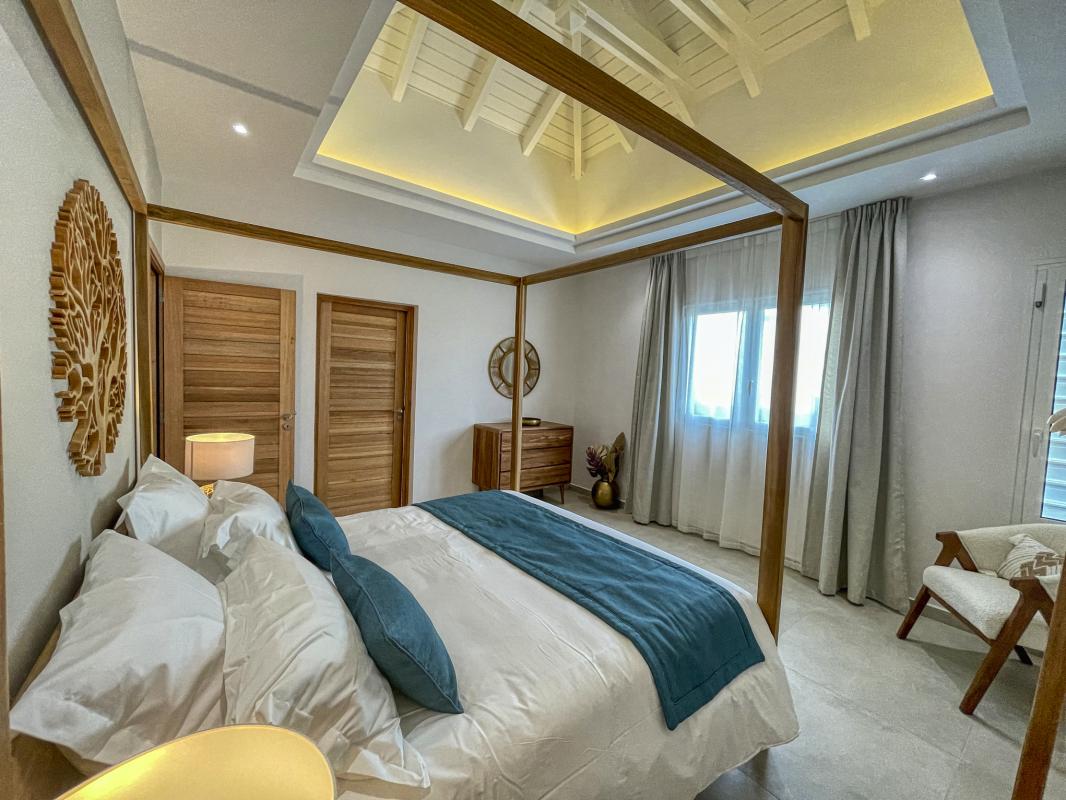 Location villa avec piscine Saint François Guadeloupe_ Chambre 3 