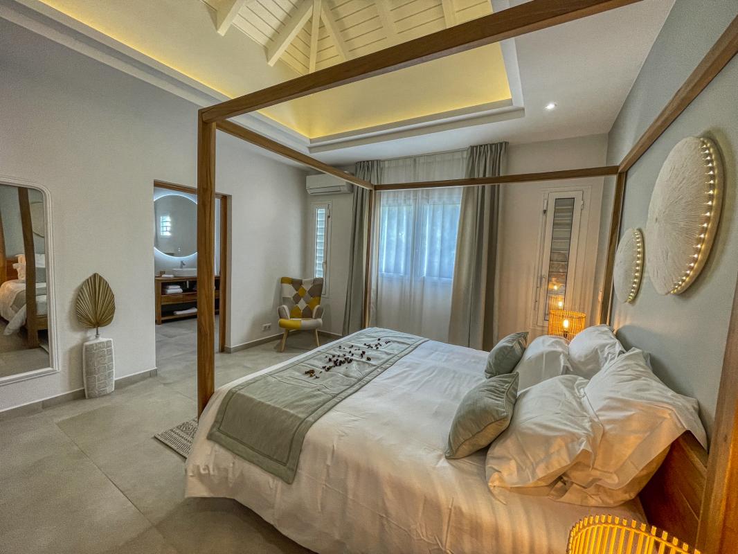 Location villa avec piscine Saint François Guadeloupe_ Chambre 3 