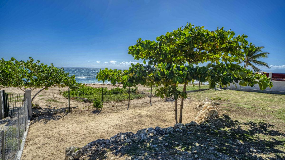 A louer villa pieds dans l'eau Saint François Guadeloupe-vue ensemble