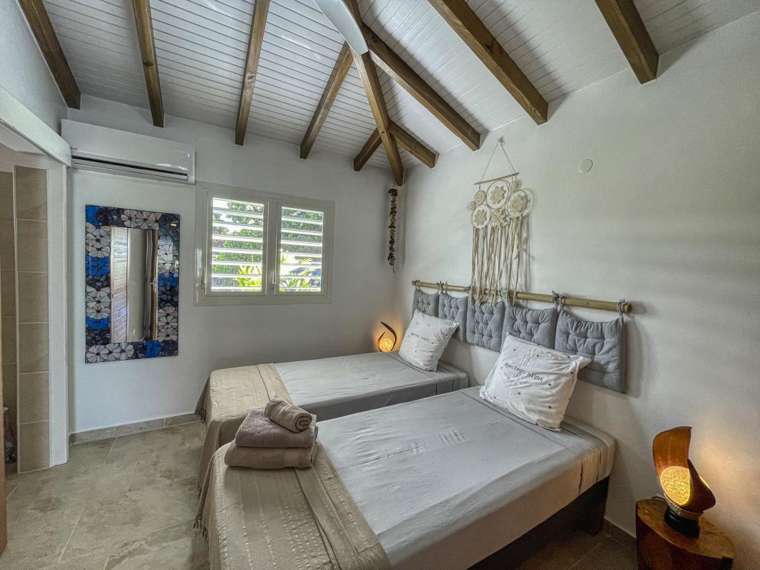 Location villa Saint François Guadeloupe-Chambre 2