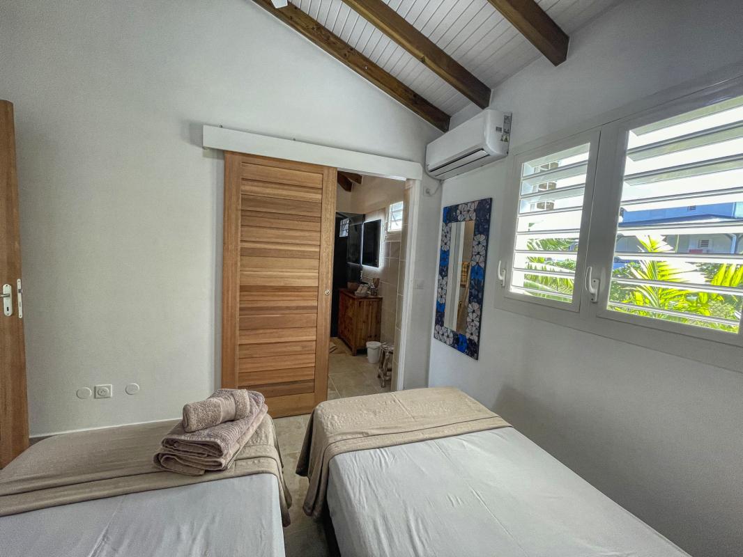 Location villa Saint François Guadeloupe-Chambre 2