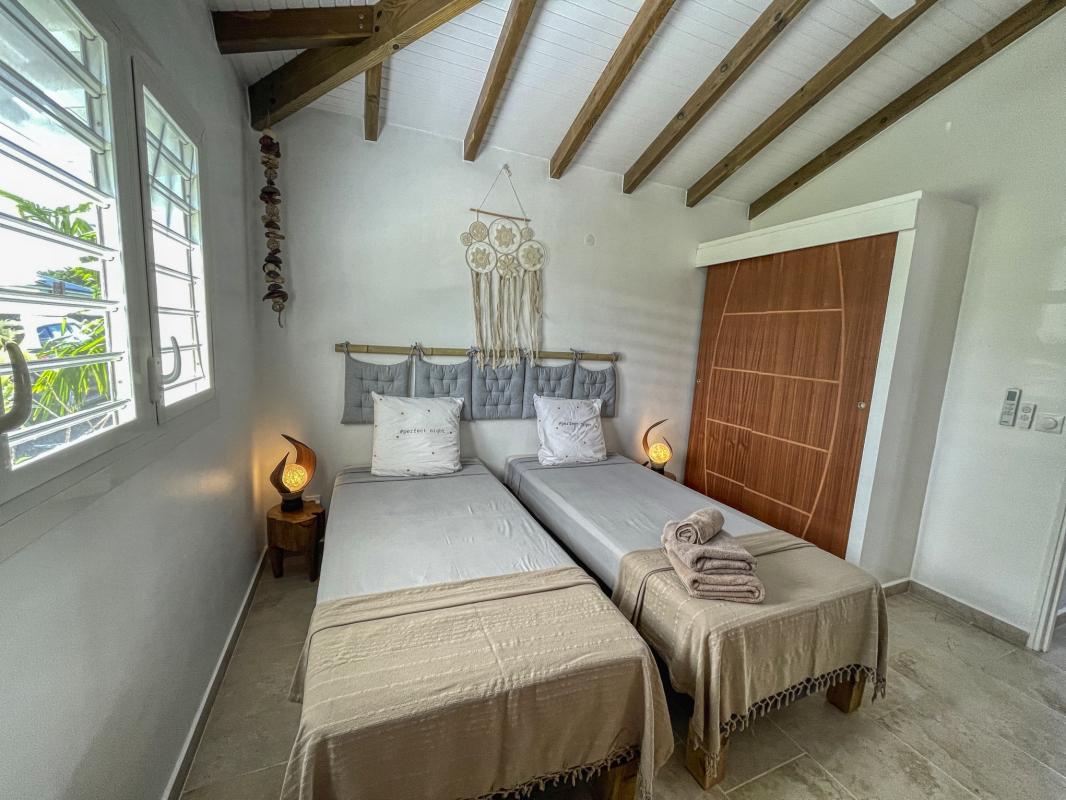 Location villa Saint François Guadeloupe-Chambre 2