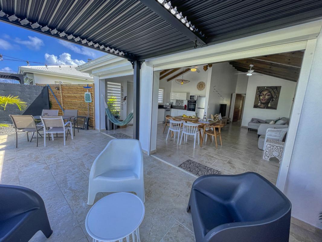 Location villa Saint François Guadeloupe-Vue ensemble