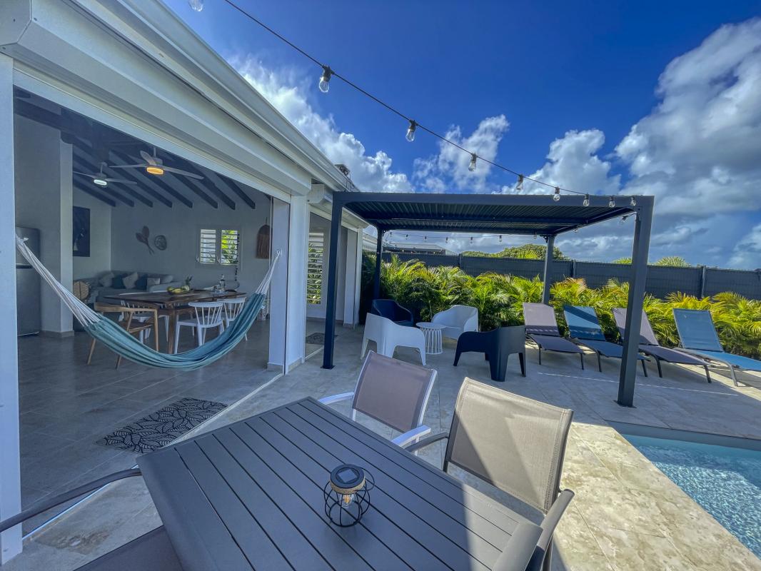 Location villa Saint François Guadeloupe-Vue ensemble