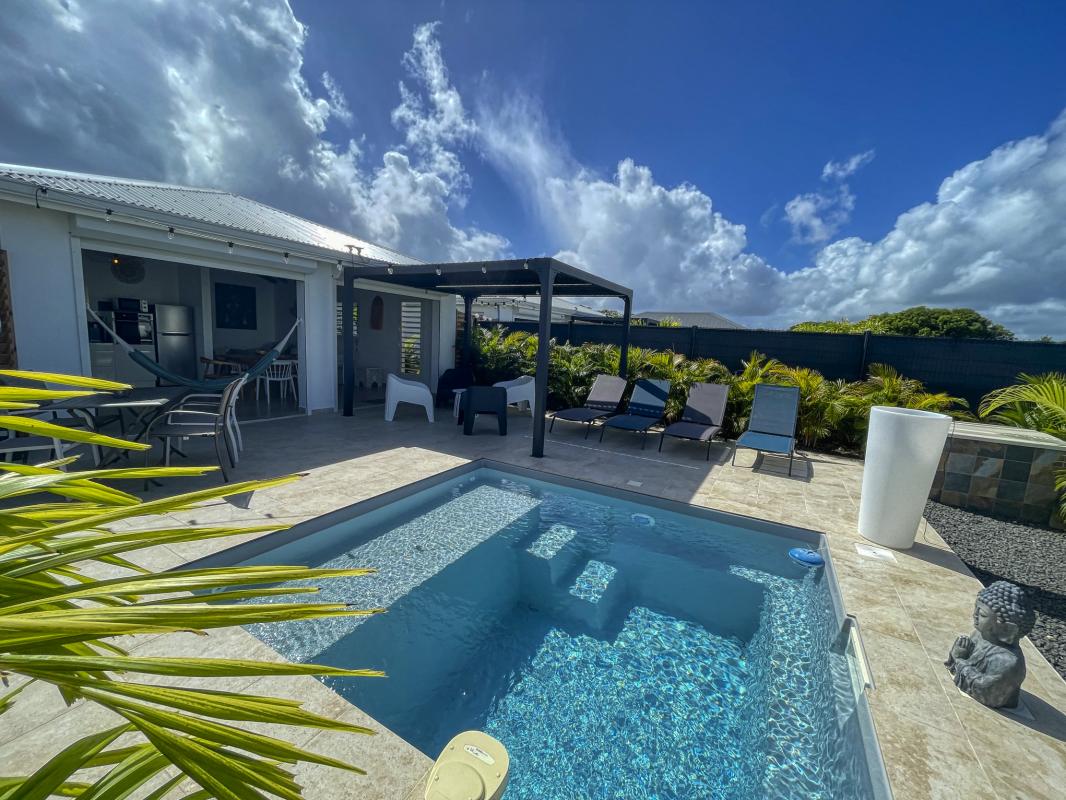 Location villa Saint François Guadeloupe-Vue ensemble