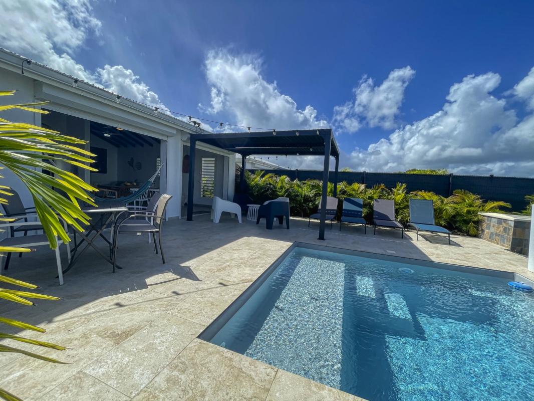 Location villa Saint François Guadeloupe-Vue ensemble
