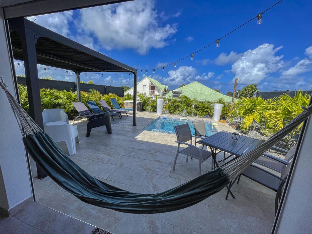 Location villa Saint François Guadeloupe-Vue ensemble
