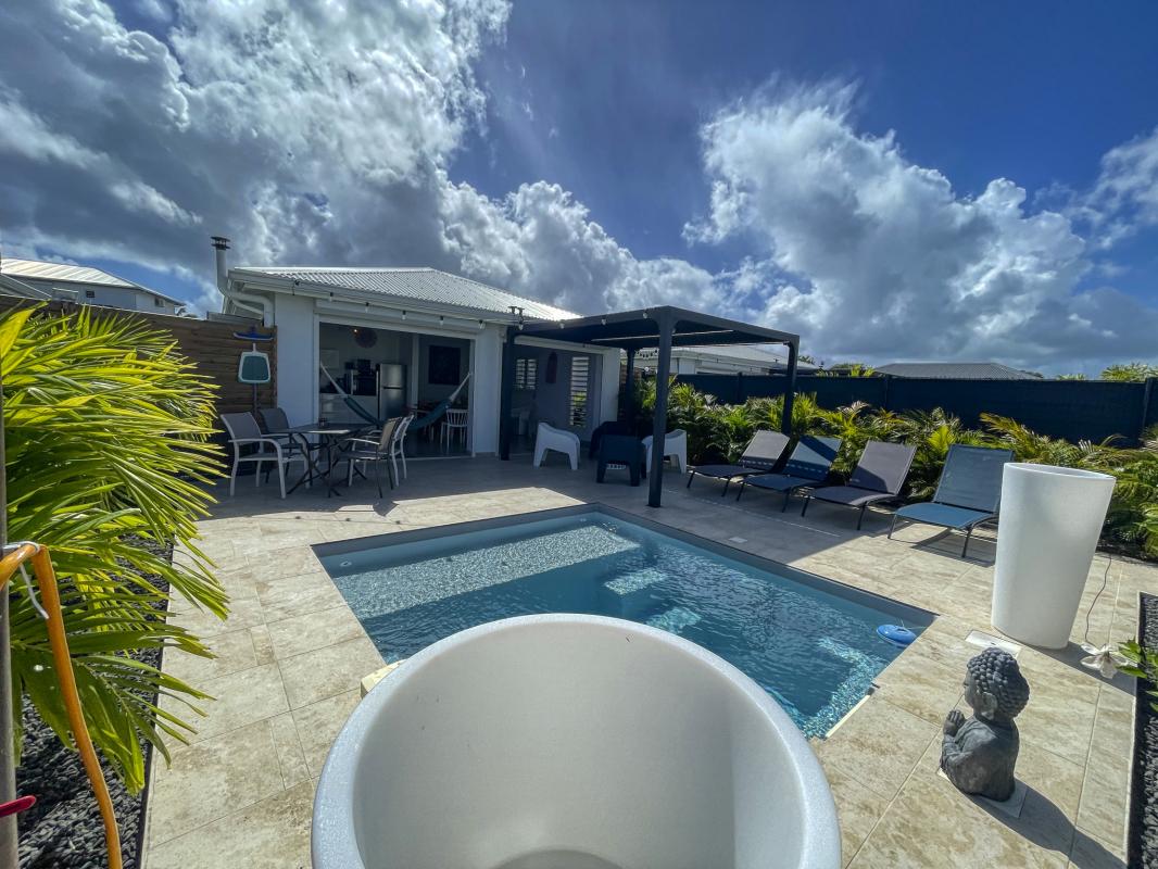 Location villa Saint François Guadeloupe-Vue ensemble