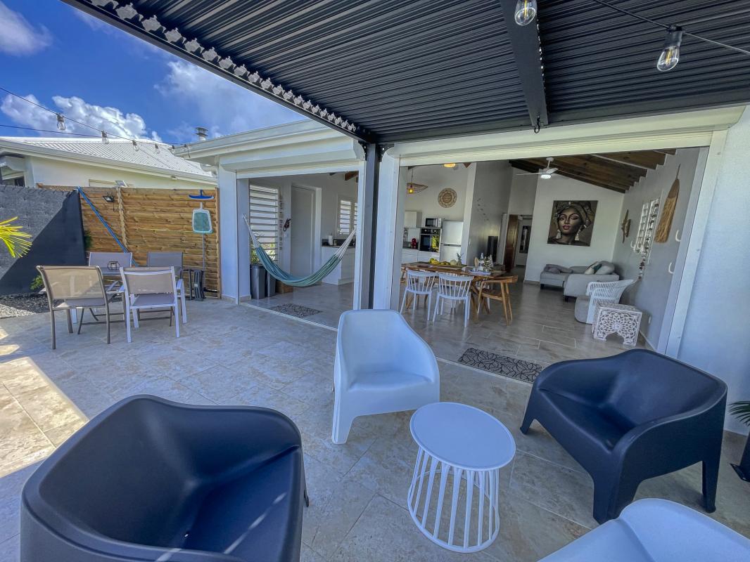 Location villa Saint François Guadeloupe-Vue ensemble