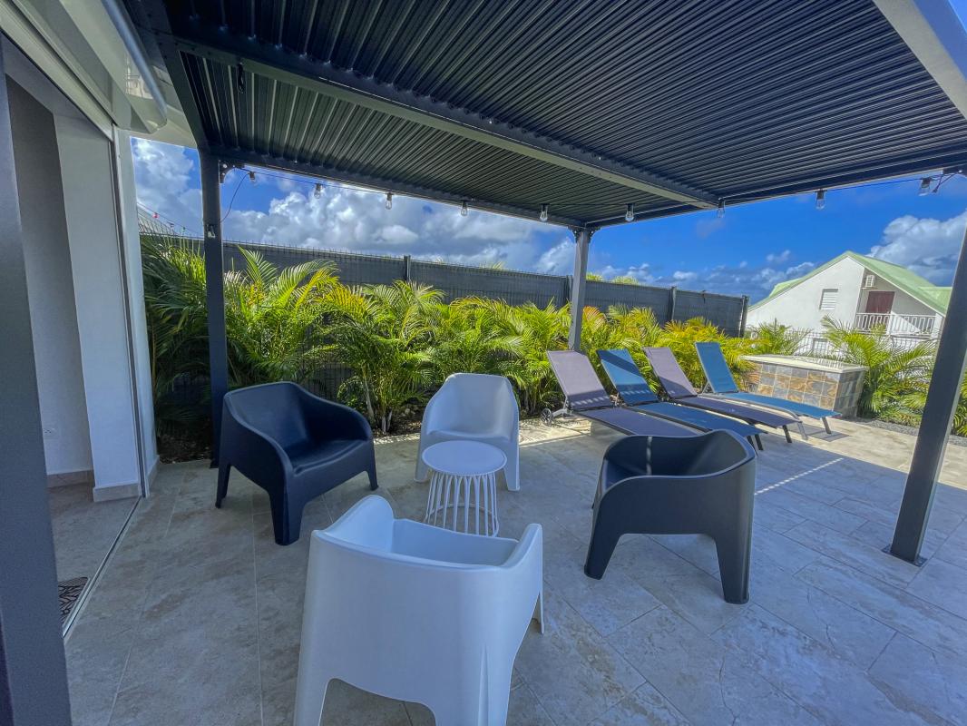 Location villa Saint François Guadeloupe-Vue ensemble
