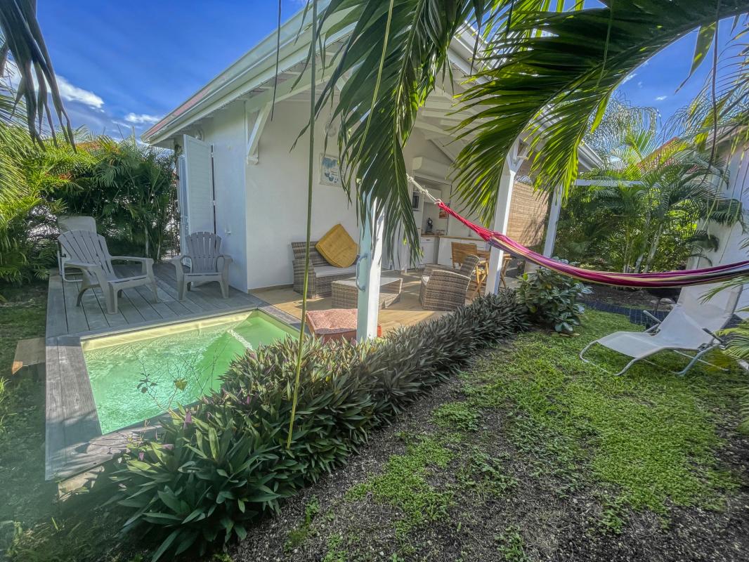 Location villa piscine Saint François Guadeloupe_exterieur