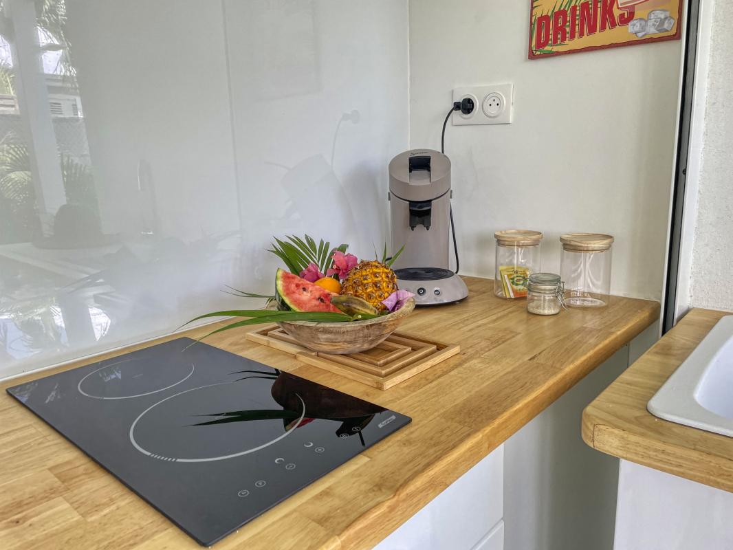 Location Villa 1 chambre Saint François Guadeloupe-cuisine