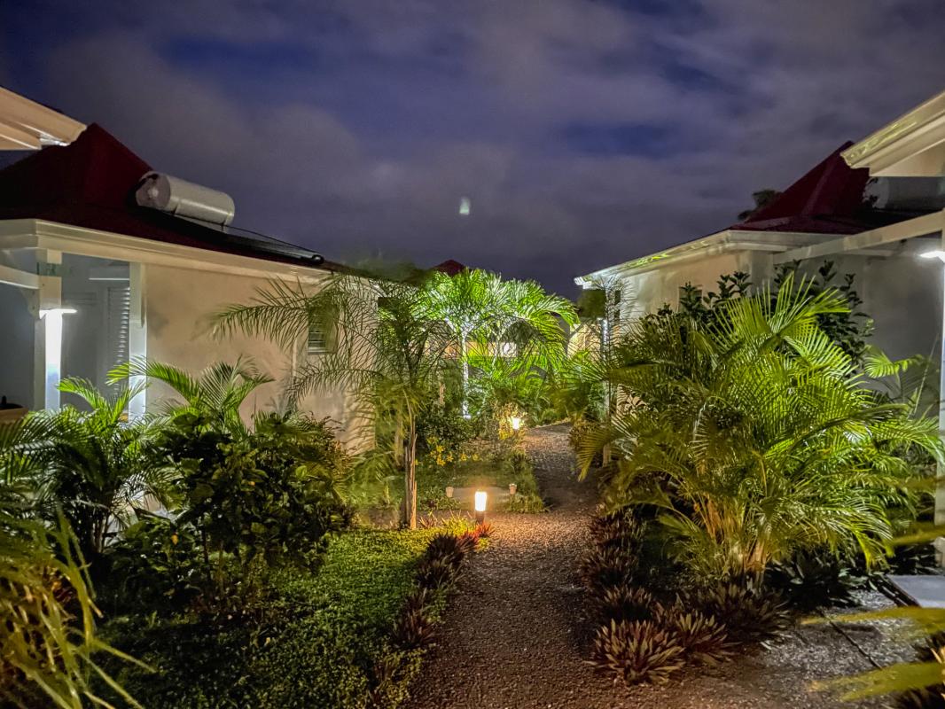 Location Villa 1 chambre Saint François Guadeloupe-nuit