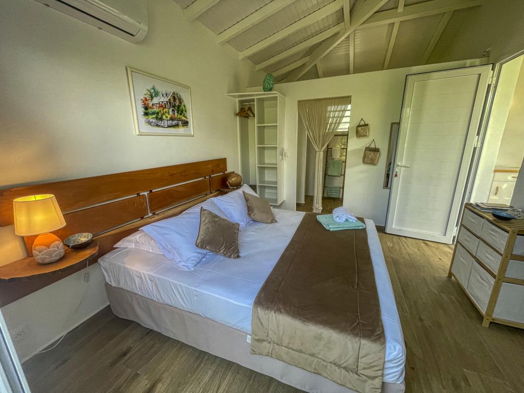 Location villa piscine Saint François Guadeloupe_chambre