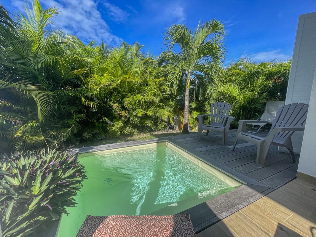 Location villa piscine Saint François Guadeloupe_piscine
