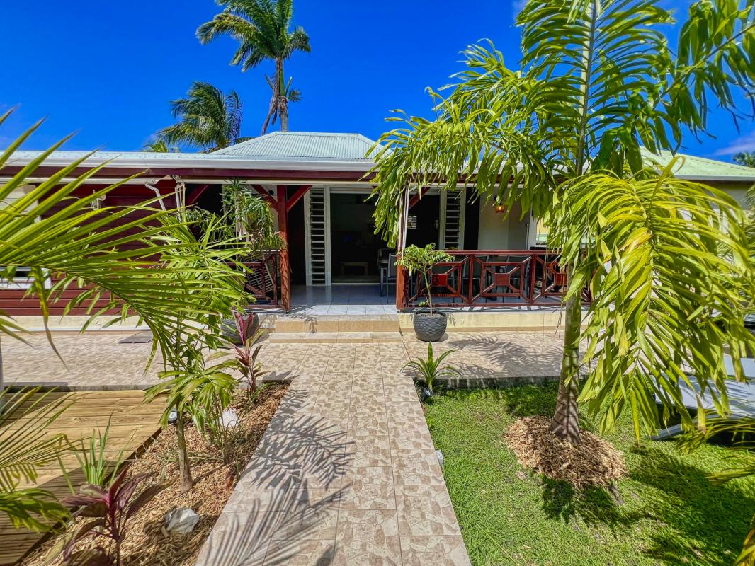 Location Villa Saint François Guadeloupe entrée