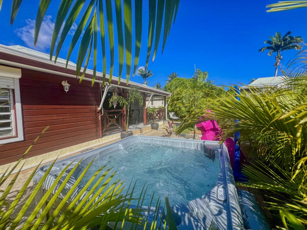 Location Villa Saint François Guadeloupe Jacuzzi