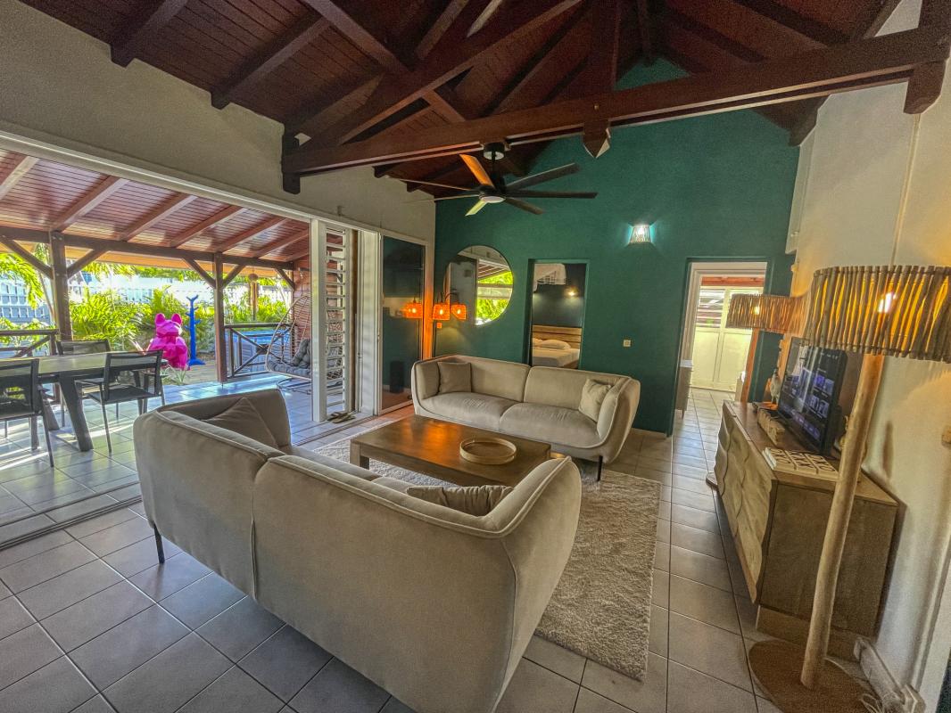 Location Villa Saint François Guadeloupe salon