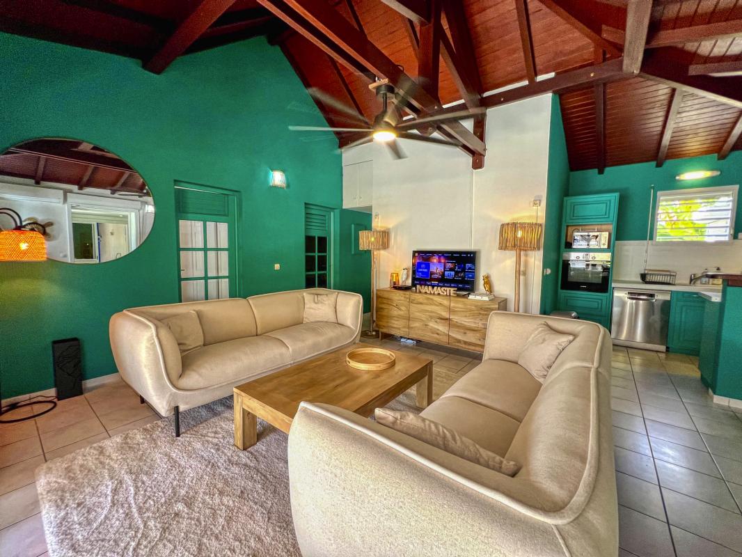 Location Villa Saint François Guadeloupe salon