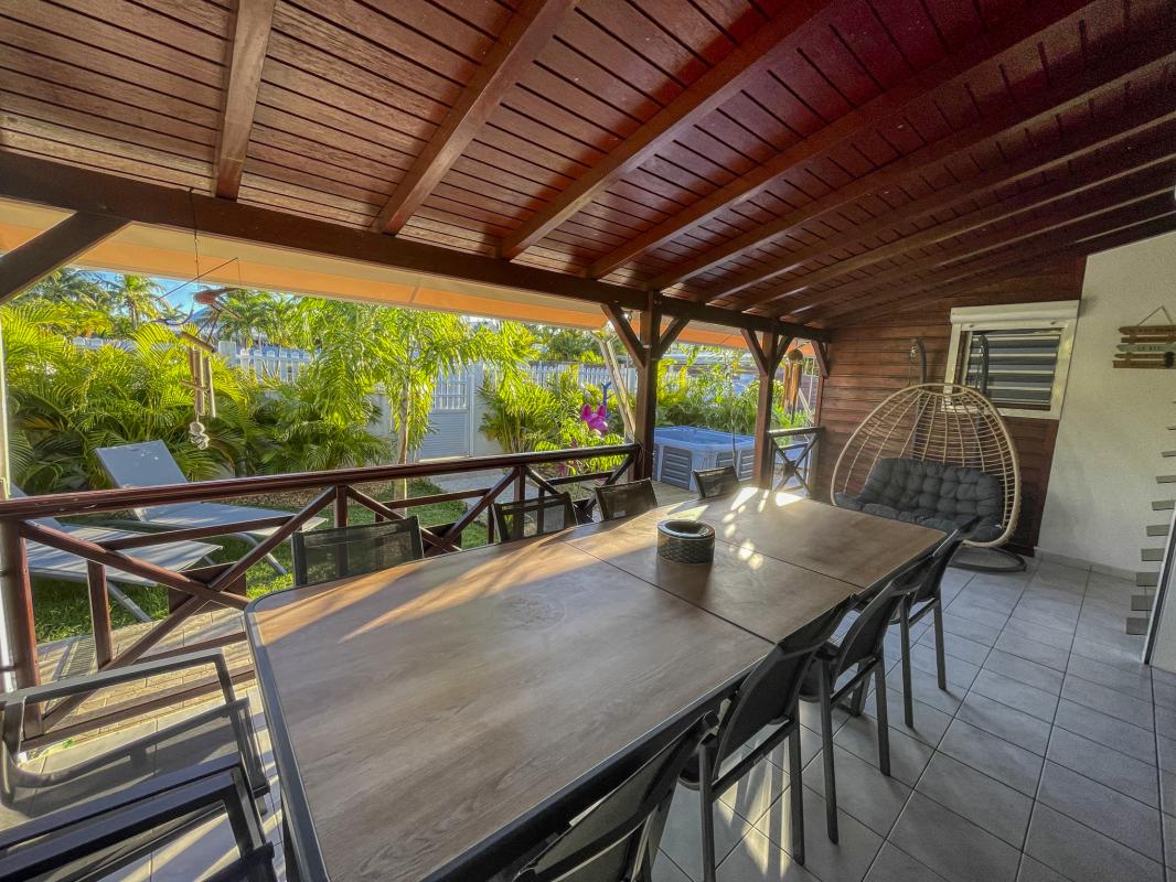 Location Villa Saint François Guadeloupe terrasse