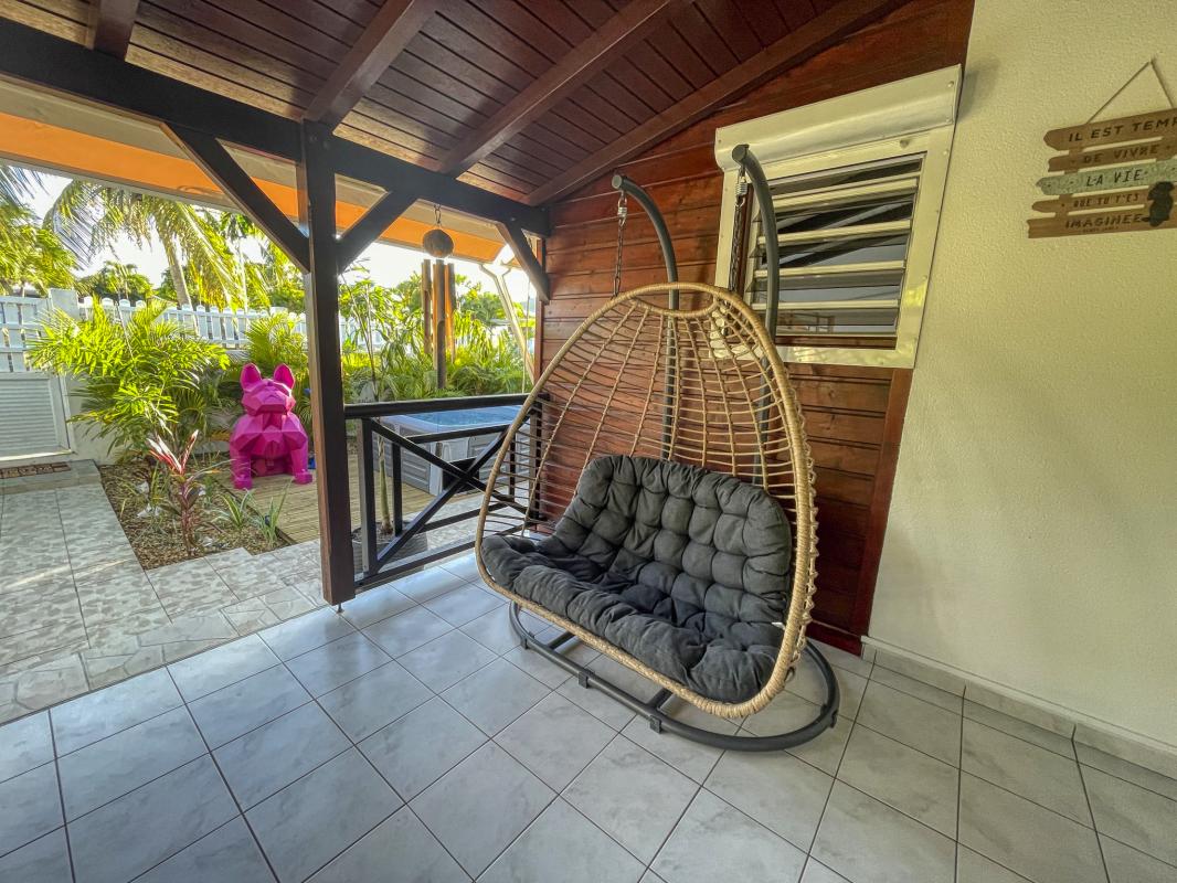 Location Villa Saint François Guadeloupe terrasse