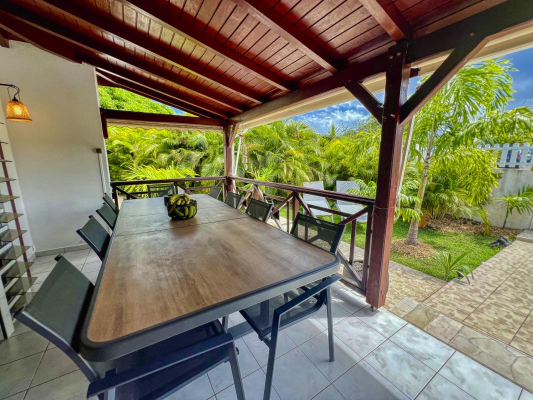 Location Villa Saint François Guadeloupe terrasse