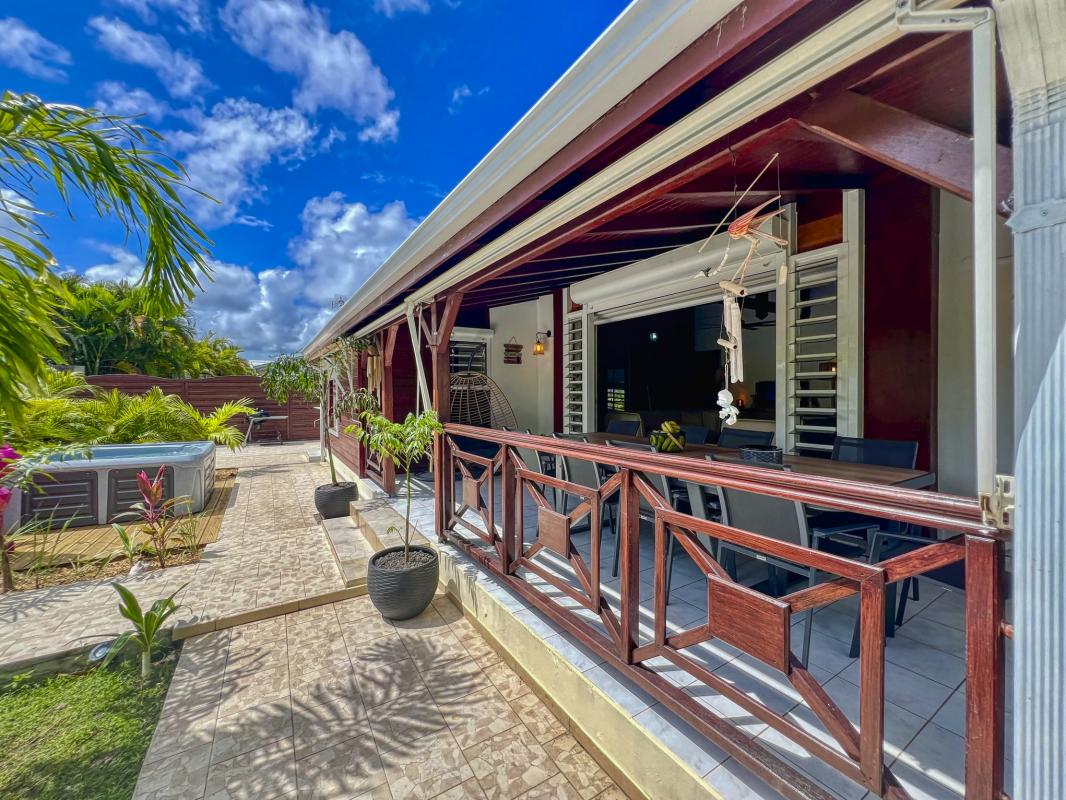 Location Villa Saint François Guadeloupe terrasse