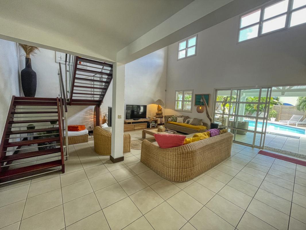 A-louer-Villa-au-hamak-Saint-François-Guadeloupe - Accès étage