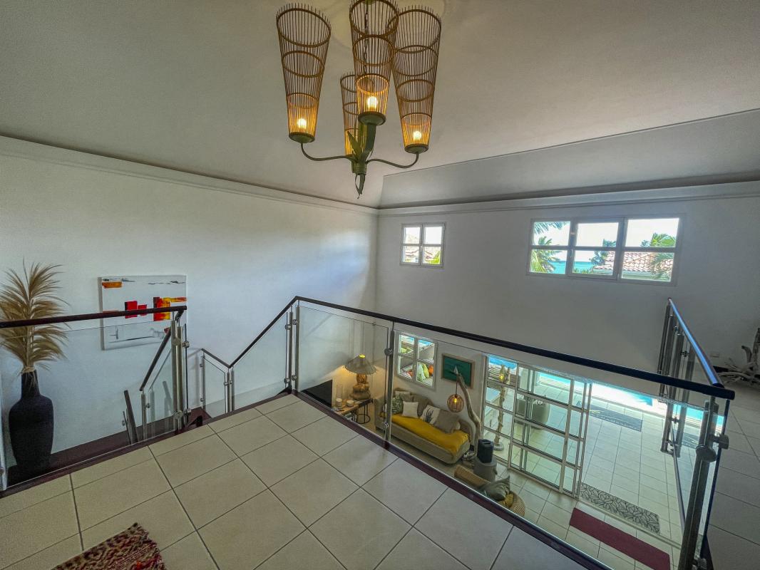 A-louer-Villa-au-hamak-Saint-François-Guadeloupe - Accès étage