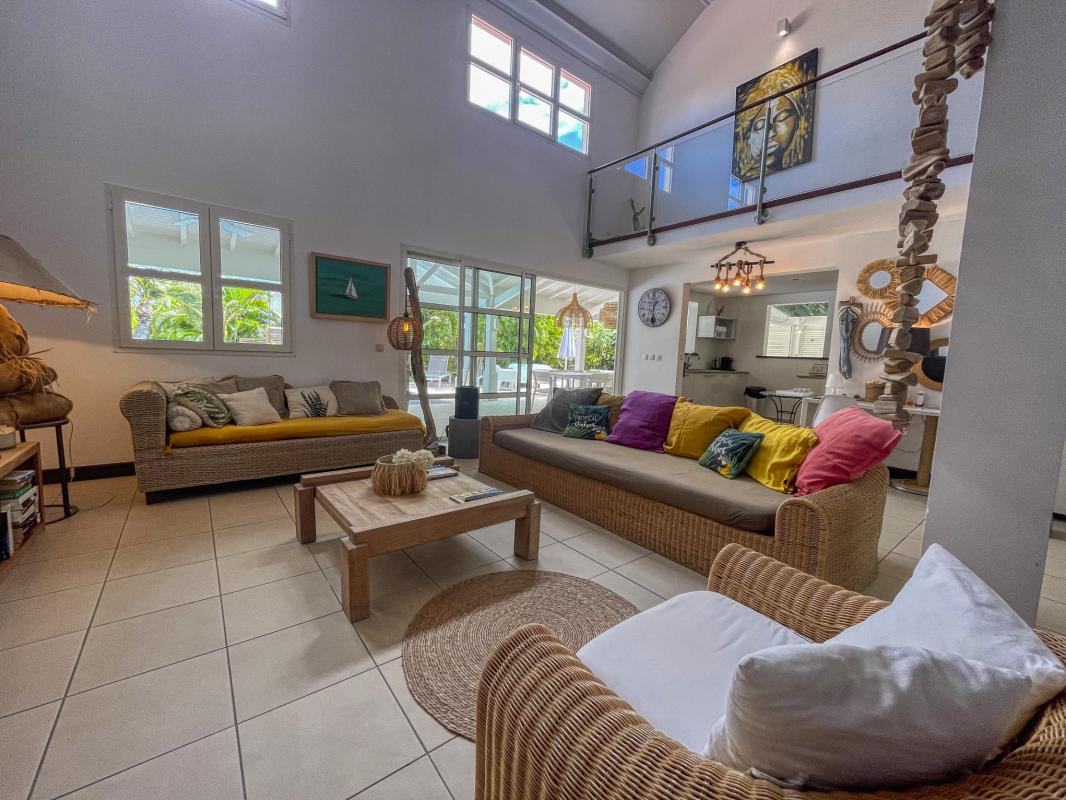 A-louer-Villa-au-hamak-Saint-François-Guadeloupe - Salon