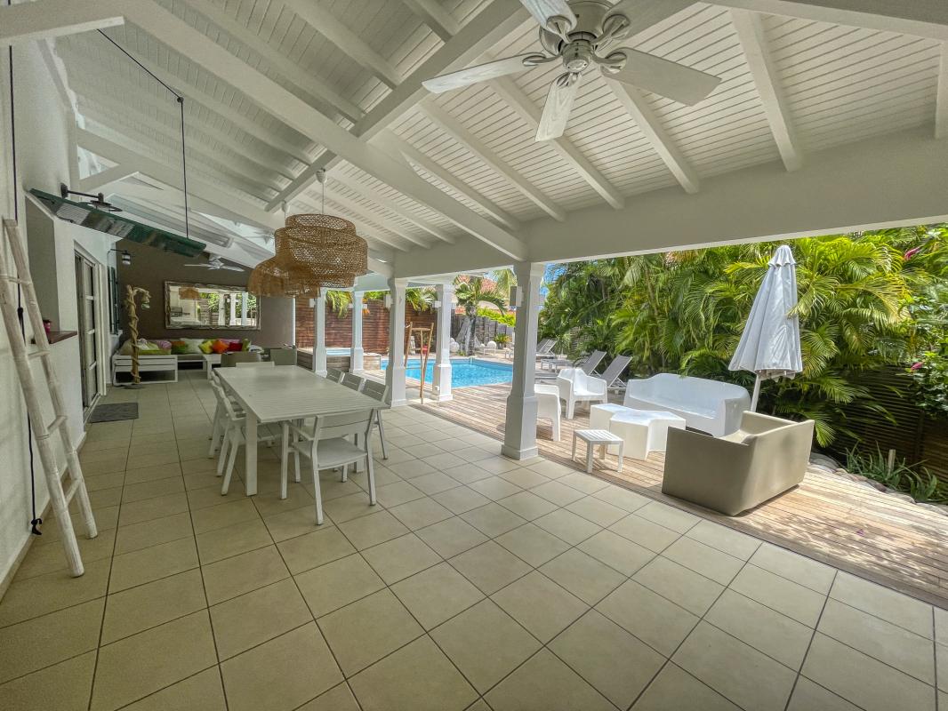 A-louer-Villa-au-hamak-Saint-François-Guadeloupe - Terrasse