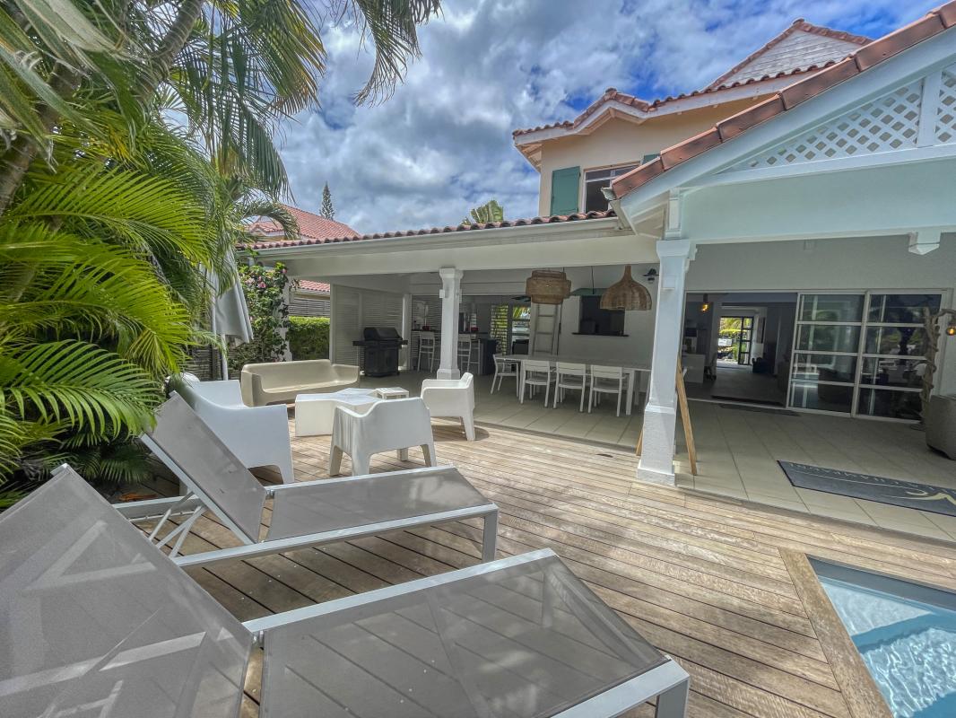 A-louer-Villa-au-hamak-Saint-François-Guadeloupe - Terrasse