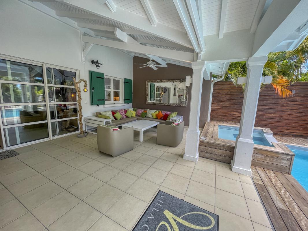 A-louer-Villa-au-hamak-Saint-François-Guadeloupe - Terrasse