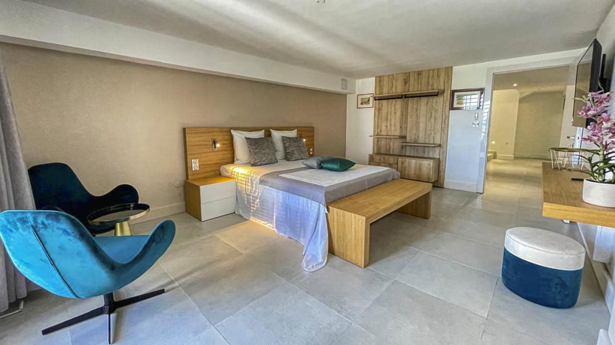 A louer Villa pied dans l'eau Saint François Guadeloupe - Chambre