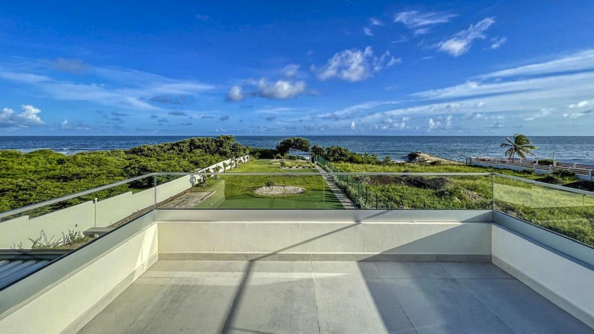 A louer Villa pied dans l'eau Saint François Guadeloupe - Terrasse étage