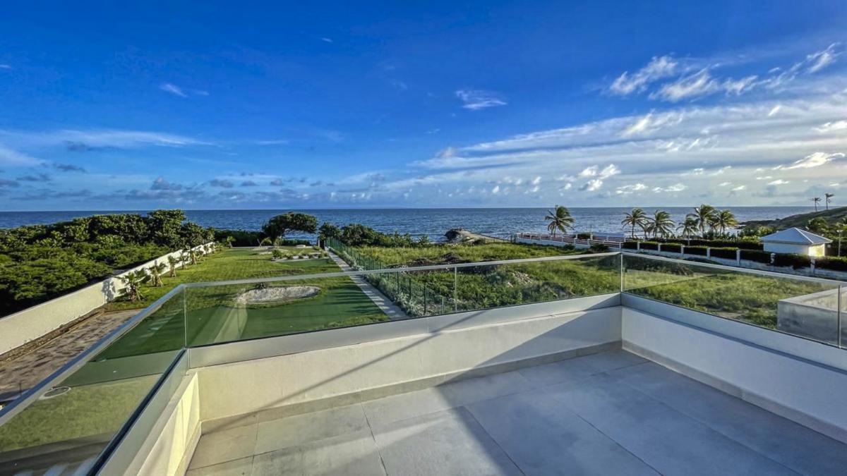 A louer Villa pied dans l'eau Saint François Guadeloupe - Terrasse étage