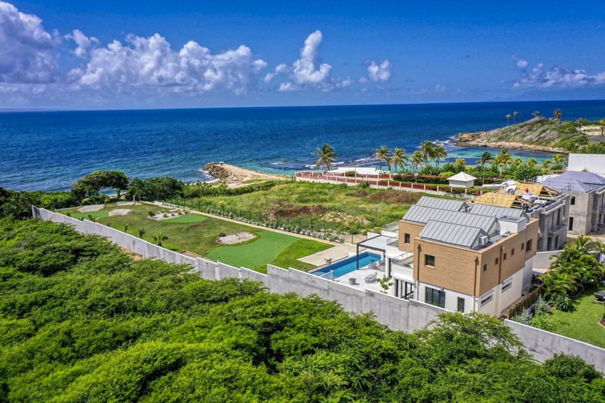 A louer Villa pied dans l'eau Saint François Guadeloupe - Vue mer