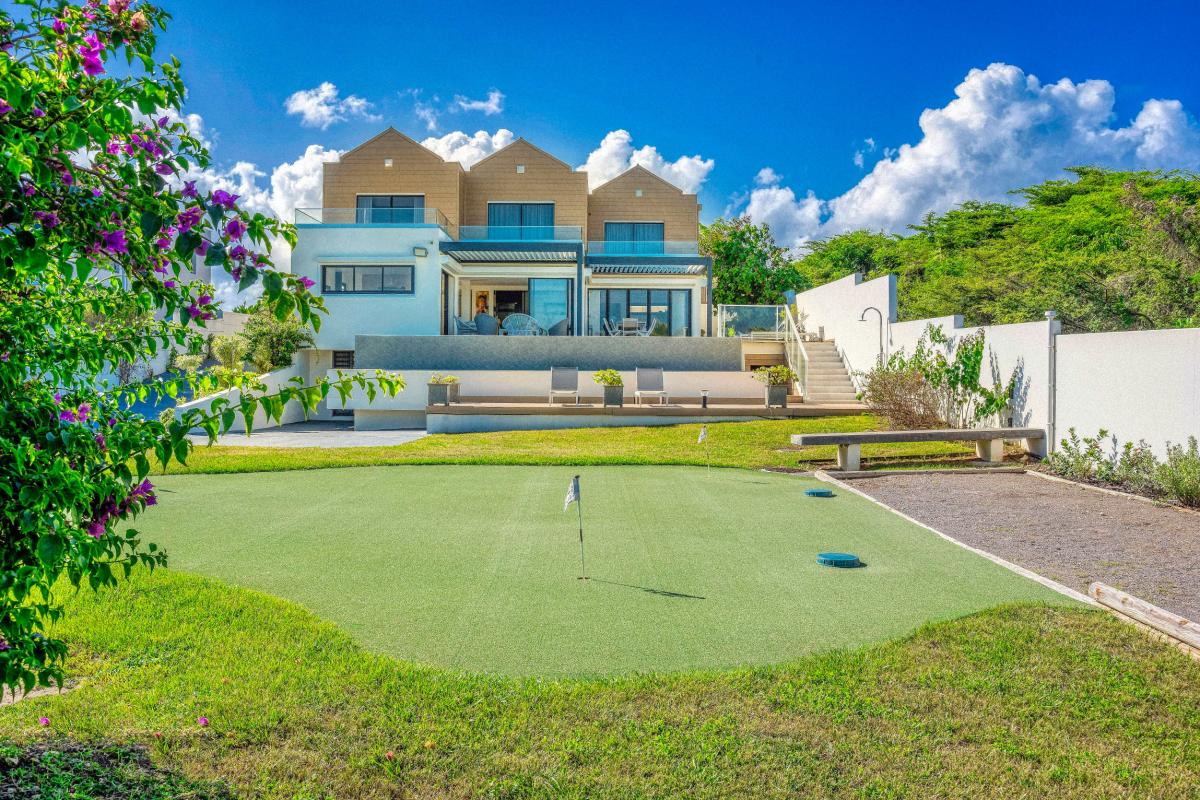 A louer Villa pied dans l'eau Saint François Guadeloupe - Vue mer