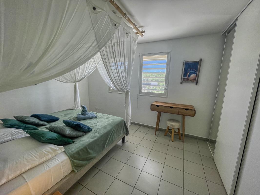 Location villa acces plage Saint François Guadeloupe - Chambre 3 ETAGE