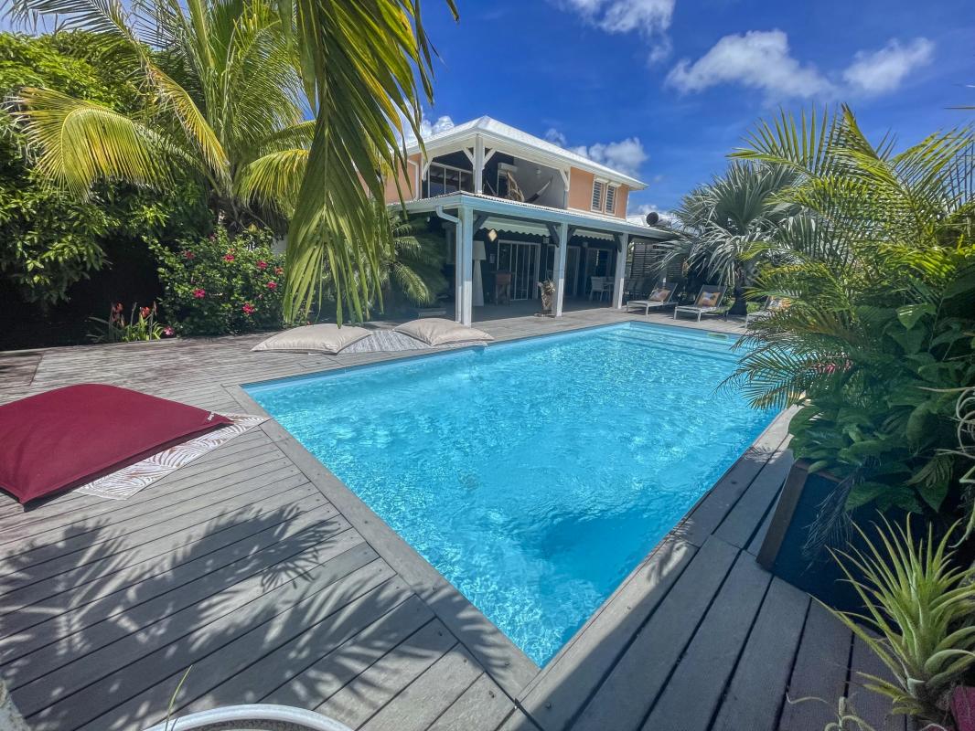 Location villa accès plage Saint François Guadeloupe - Ensemble