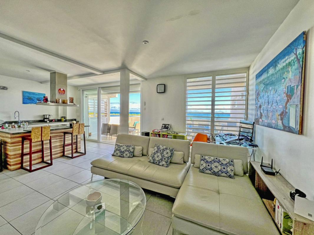 A louer appartement Saint François Guadeloupe-Salon
