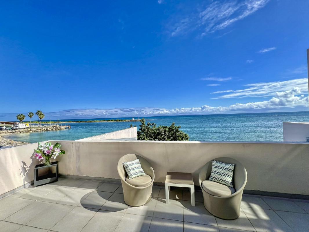 A louer appartement Saint François Guadeloupe-Vue Marie Galante