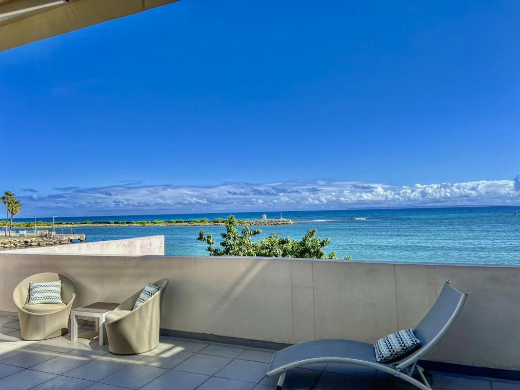 A louer appartement Saint François Guadeloupe-Vue Marie Galante