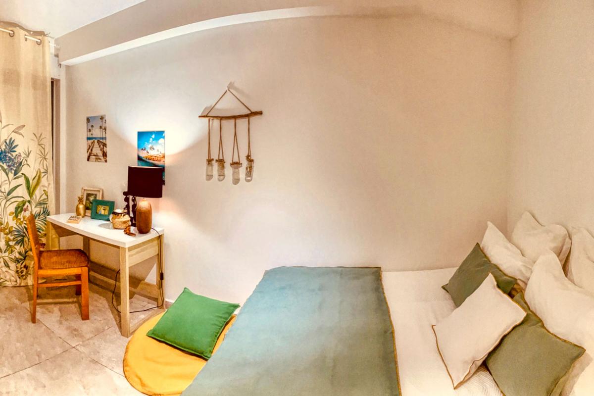 A-louer-villa-4-chambres-Saint-François- Chambre du bas